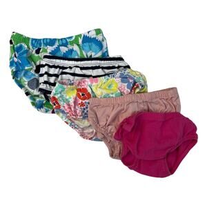 5 Piece BUNDLE of Diaper Covers 12 months Hanna Andersson Carter's